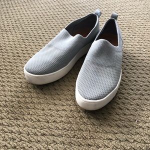 Slip-on platform shoes